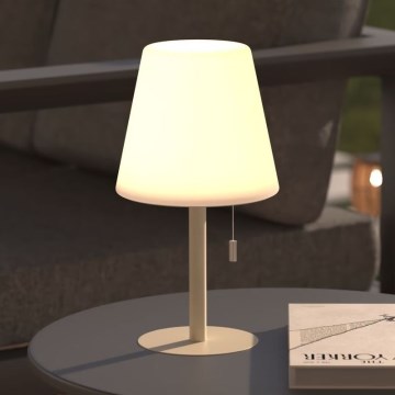 Atmosphera - LED RGBW Rechargeable extérieur lampe de table ZACK LED/3,7V 1200 mAh IP44 beige