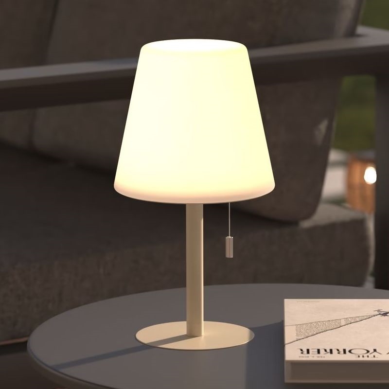 Atmosphera - LED RGBW Rechargeable extérieur lampe de table ZACK LED/3,7V 1200 mAh IP44 beige