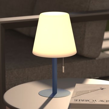 Atmosphera - LED RGBW Rechargeable extérieur lampe de table ZACK LED/3,7V 1200 mAh IP44 turquoise