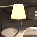 Atmosphera - LED RGBW Rechargeable extérieur lampe de table ZACK LED/3,7V 1200 mAh IP44 vert