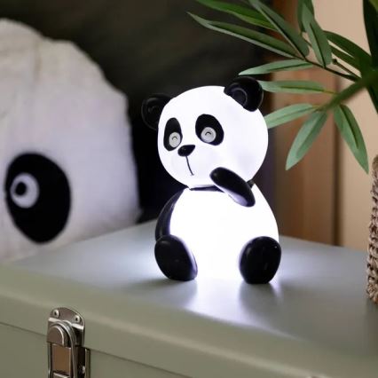 Atmosphera - LED Veilleuse de nuit pour enfants PANDA LED/3xLR44