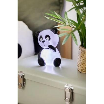 Atmosphera - LED Veilleuse de nuit pour enfants PANDA LED/3xLR44