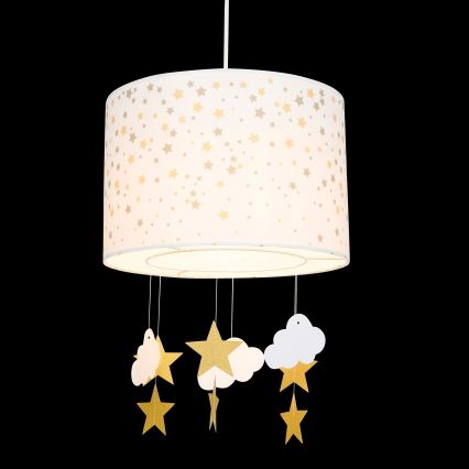 Atmosphera - Lustre enfant suspendu par câble STARS 1xE27/40W/230V