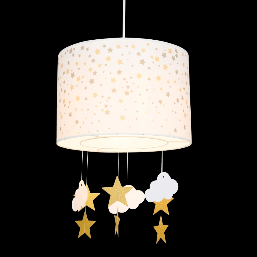 Atmosphera - Lustre enfant suspendu par câble STARS 1xE27/40W/230V