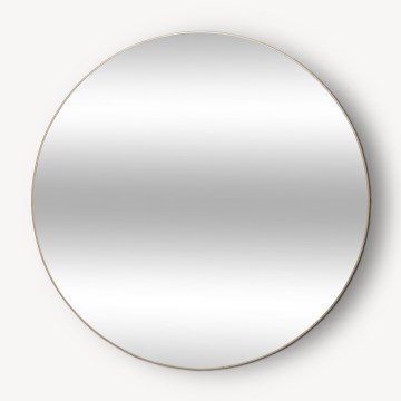 Atmosphera - Miroir mural ALICE d. 110 cm doré