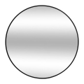 Atmosphera - Miroir mural ALICE d. 70 cm noir