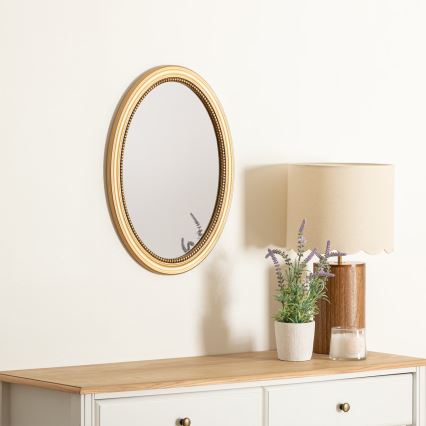 Atmosphera - Miroir mural VICTORIA 53x40 cm doré