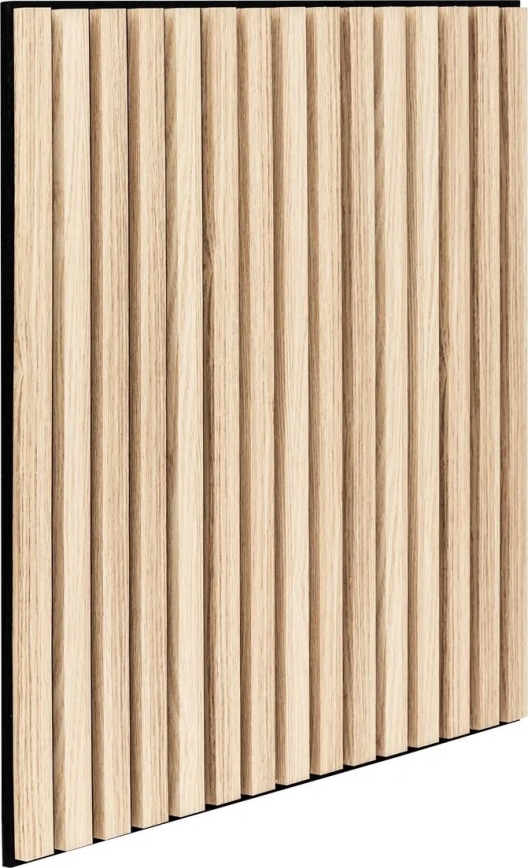 Atmosphera - Panneau décoratif mural 3D 60x60 cm marron clair
