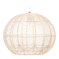 Atmosphera - Suspension filaire KITA 1xE27/40W/230V rotin