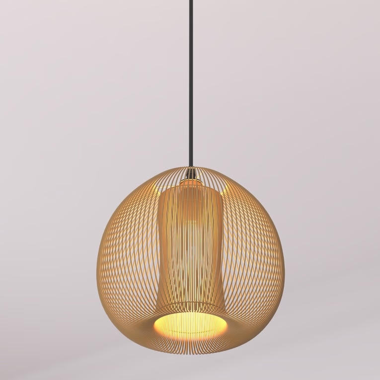 Atmosphera - Suspension filaire NODA 1xE27/40W/230V cuivre