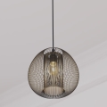 Atmosphera - Suspension filaire NODA 1xE27/40W/230V noir