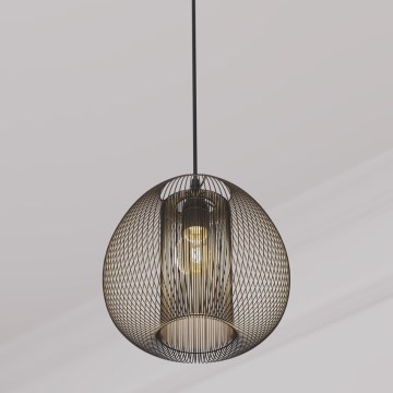 Atmosphera - Suspension filaire NODA 1xE27/40W/230V noir