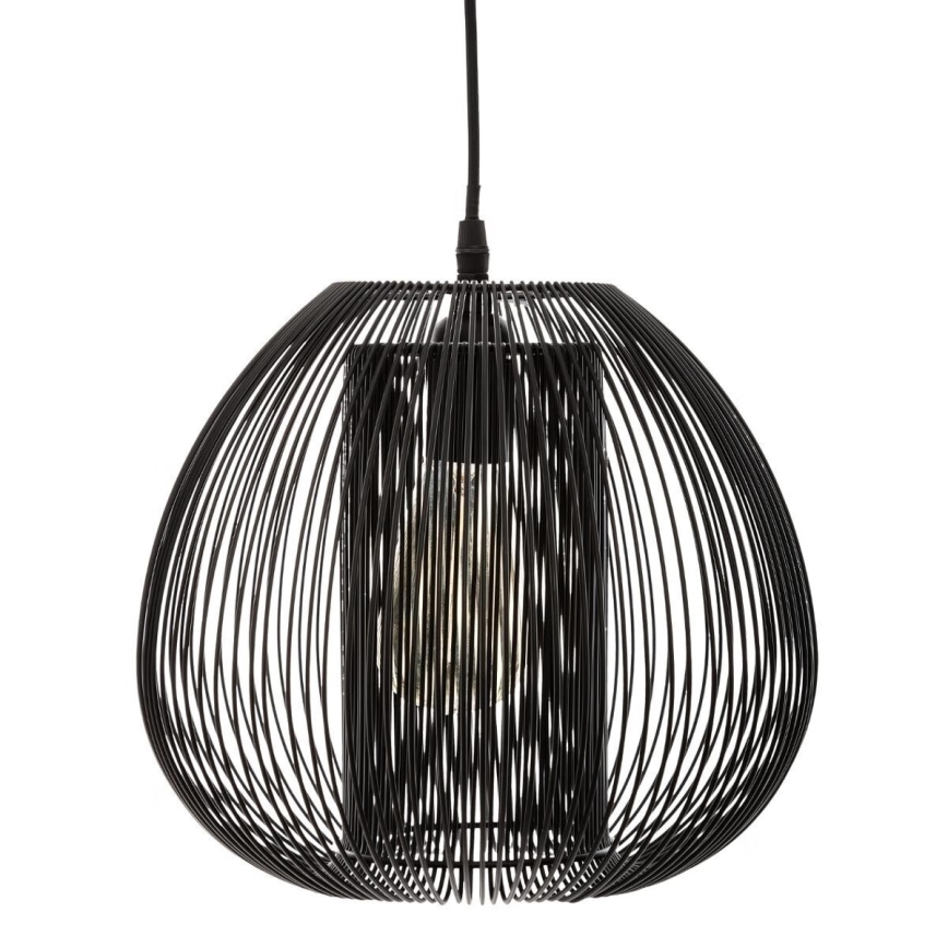 Atmosphera - Suspension filaire NODA 1xE27/40W/230V noir