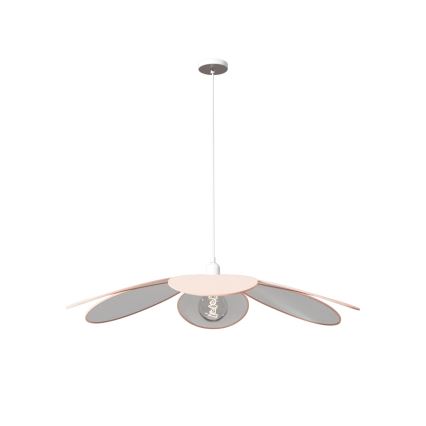 Atmosphera - Suspension pour enfant PETAL sur câble 1xE27/40W/230V Ø 64 cm, rose