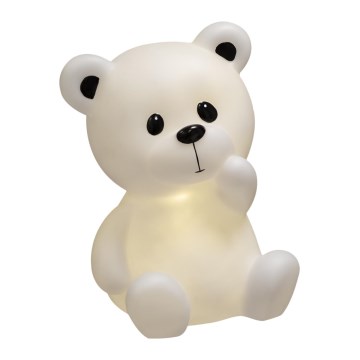 Atmosphera - Veilleuse de nuit LED pour enfants TEDDY LED/3xAA blanche