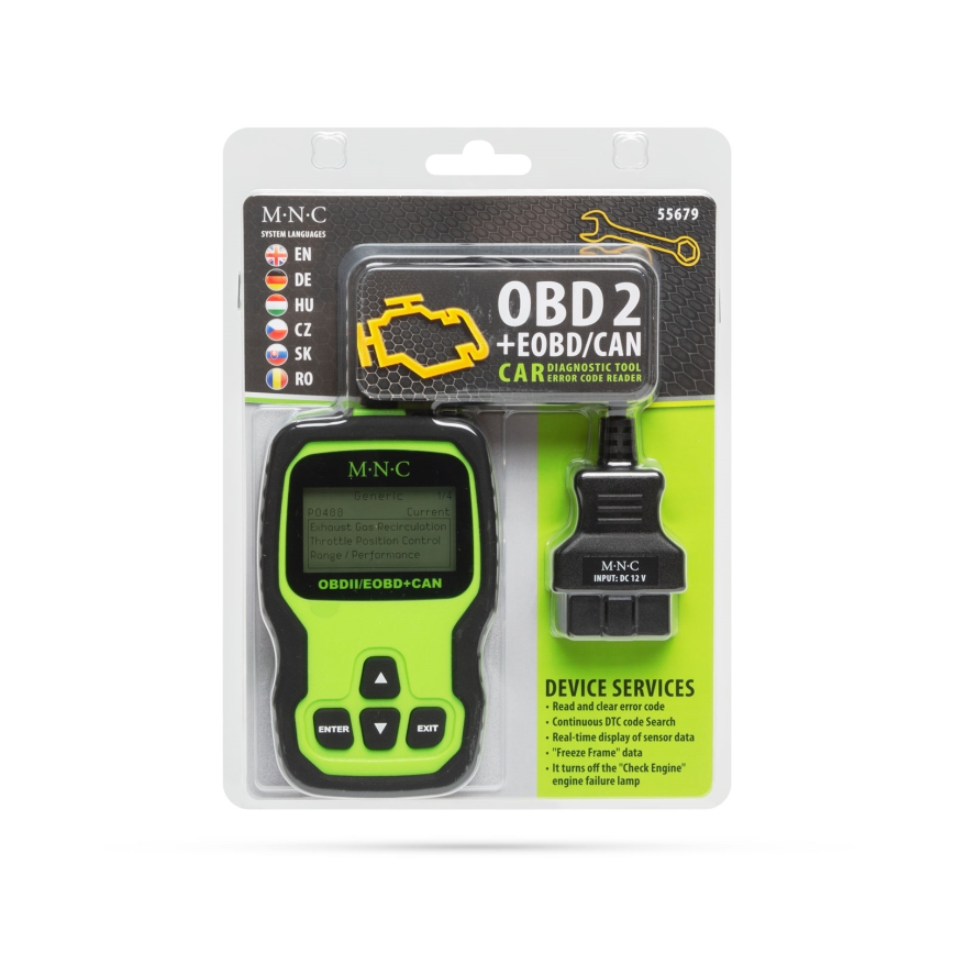 Autodiagnostic OBD2/12V