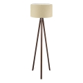 AYD 1xE27/40W/230V lampe sur pied beige/marron