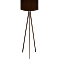 AYD Lampadaire 1xE27/40W/230V Noir/Marron