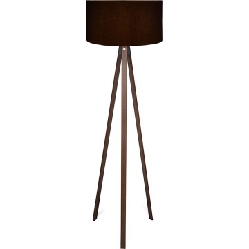 AYD Lampadaire 1xE27/40W/230V Noir/Marron