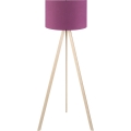 AYD Lampe sur pied 1xE27/40W/230V Violet/Beige