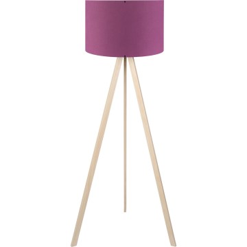 AYD Lampe sur pied 1xE27/40W/230V Violet/Beige