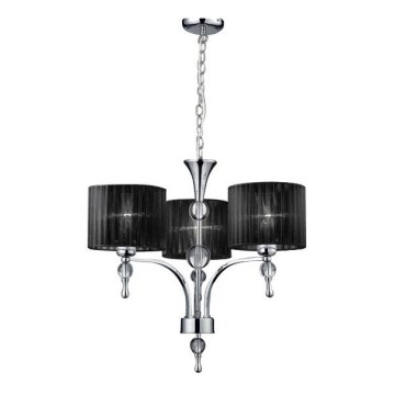 Azzardo AZ0498 - Suspension avec chaîne IMPRESS 3xE27/60W/230V