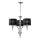 Azzardo AZ0498 - Suspension avec chaîne IMPRESS 3xE27/60W/230V