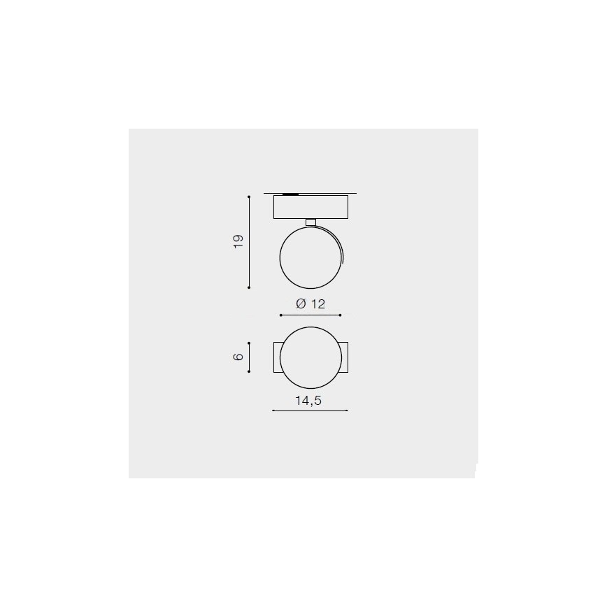 Azzardo AZ1366 - Spot JERRY 1xES111/50W/230V