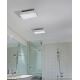 Azzardo AZ2477 - Plafonnier LED salle de bain ASTERIA 1xLED/24W/230V IP44 4000K
