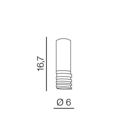 Azzardo AZ3125 - Plafonnier LOCUS 1xGU10/35W/230V