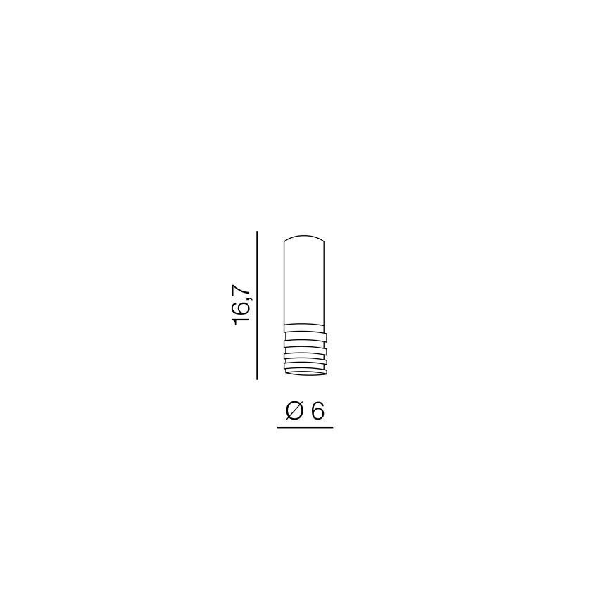 Azzardo AZ3125 - Plafonnier LOCUS 1xGU10/35W/230V