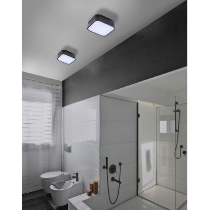 Azzardo AZ4146 - Plafonnier salle de bain LUCIE 2xE27/20W/230V IP44