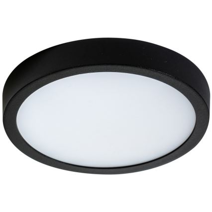 Azzardo AZ4235 - plafonnier LED MALTA LED/12W/230V diam. 17 cm noir