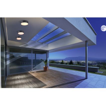 Azzardo AZ4490 - LED Plafonnier extérieur CASPER LED/15W/230V IP54 arrondi