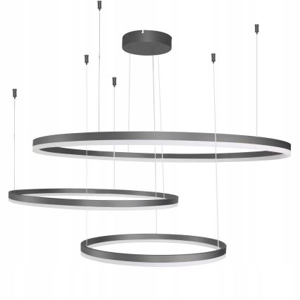 Azzardo AZ4707 - Suspension LED sur câble HALO LED/130W/230V noire
