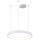 Azzardo AZ5015 - Suspension filaire à intensité variable LED AGNES LED/38W/230V d. 48 cm blanc