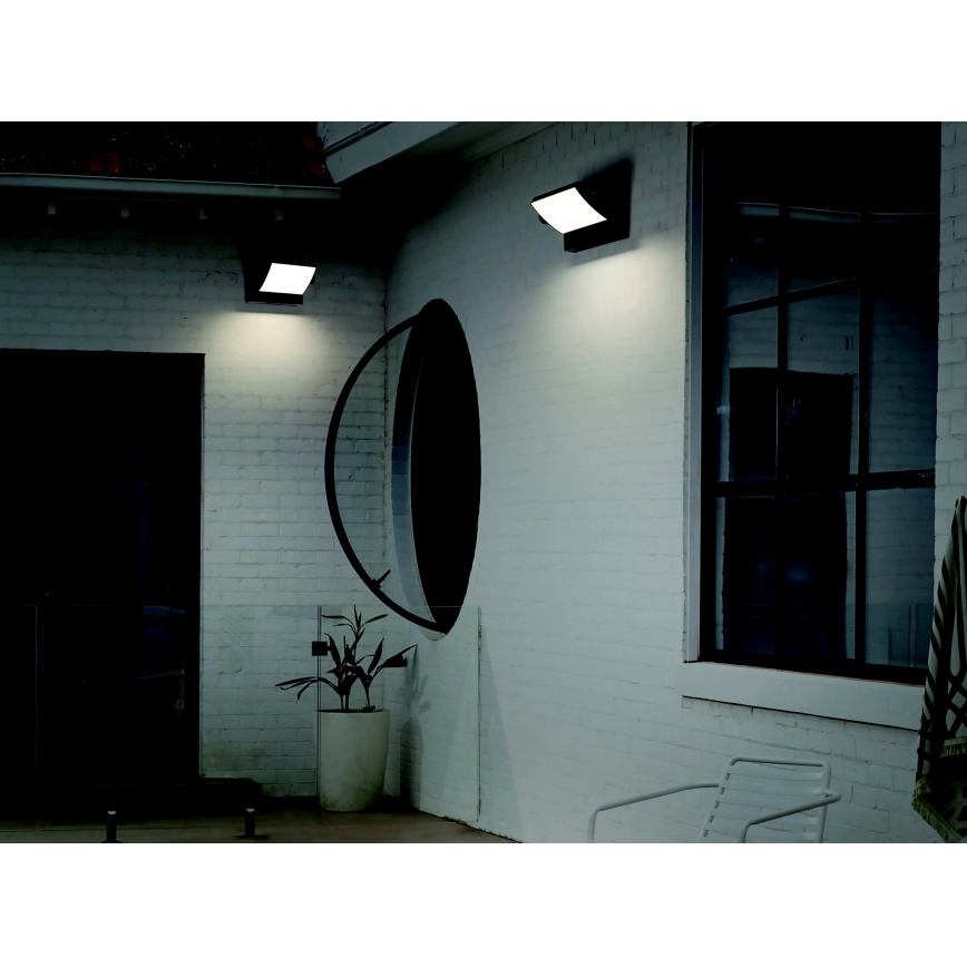 Azzardo AZ5340 - Applique murale LED extérieure avec détecteur DURANTE 21W/230V IP54
