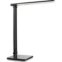 B.K. Licht 1004 - Lampe de table tactile à intensité variable avec USB LED/5W/230V noir