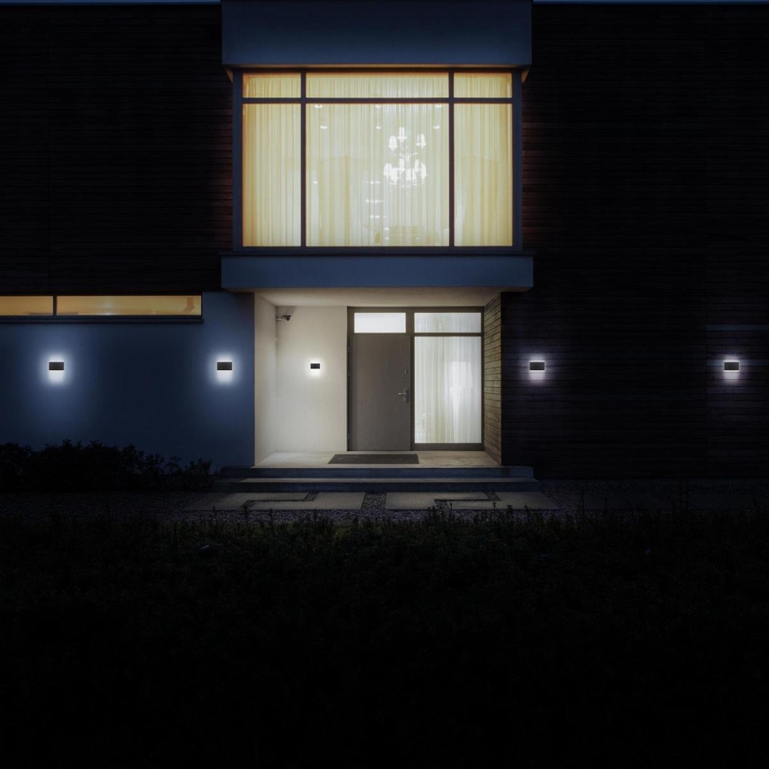 B.K. Licht 1184 - Applique murale extérieure 2xLED/3,5W/230V IP44 4000K