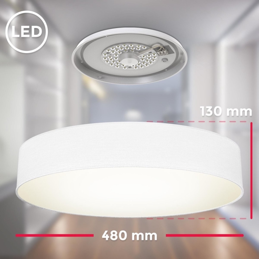 B.K. Licht 1394 - Plafonnier LED LED/20W/230V blanc