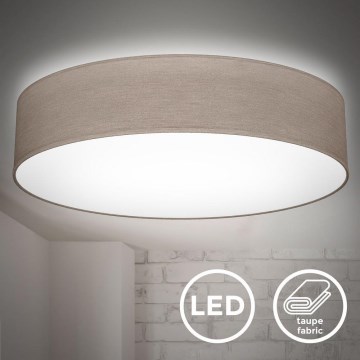 B.K. Licht 1395 - plafonnier LED LED/20W/230V taupe