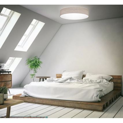 B.K. Licht 1395 - plafonnier LED LED/20W/230V taupe