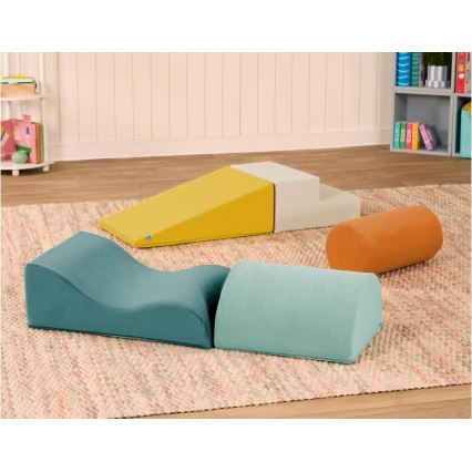B-Toys - Blocs en mousse pour enfants MAXI WONDERSHAPES 5 pcs