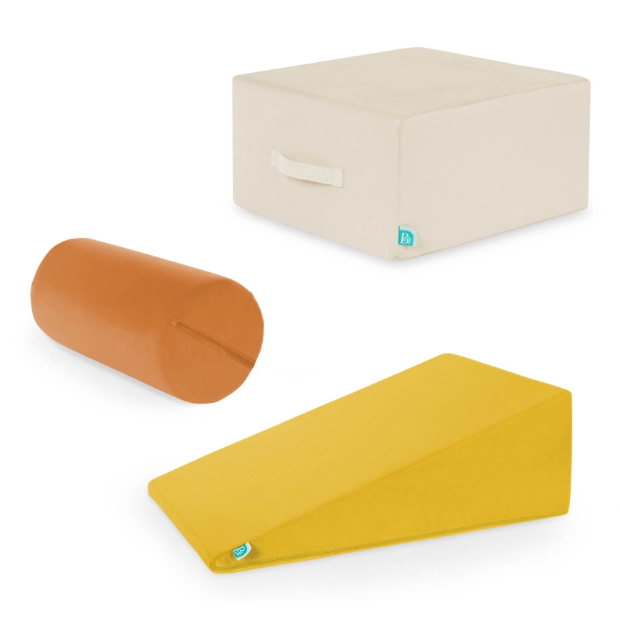 B-Toys - Cubes en mousse WONDERSHAPES pour enfants, lot de 3