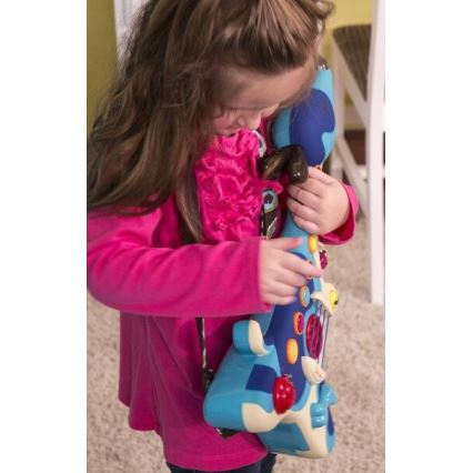 B-Toys - Guitare électrique enfant Chien Woofer 3xAA