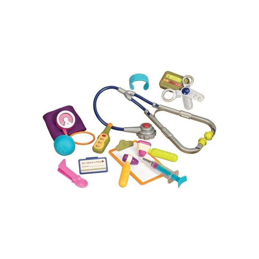 B-Toys - Mallette de docteur Dr. Doctor 2xAAA + 3xAG13
