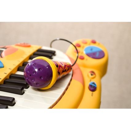 B-Toys - Piano pour enfant avec micro Cat 4xAA