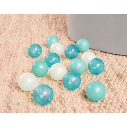 B-Toys - Piscine à boule enfant d. 89 cm gris/turquoise