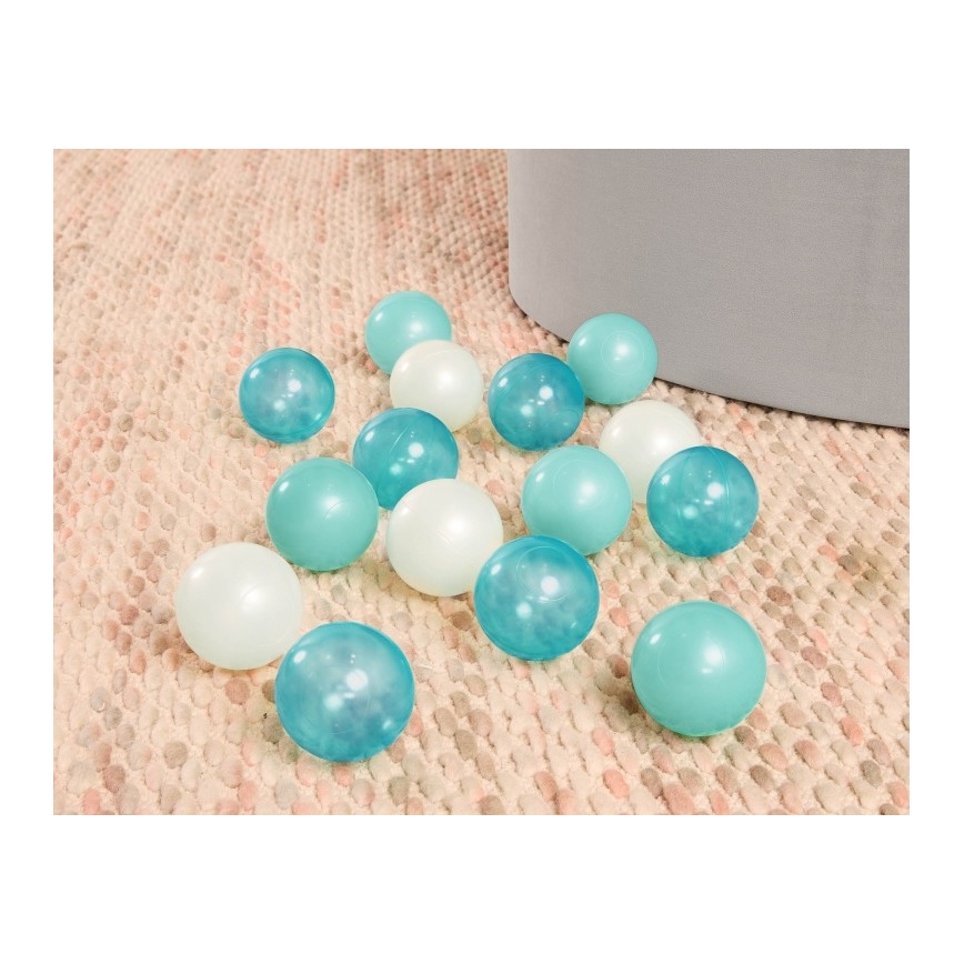 B-Toys - Piscine à boule enfant d. 89 cm gris/turquoise