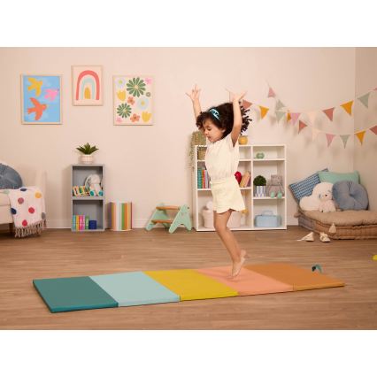B-Toys - Tapis de jeu pliant en mousse WONDERTUMBLE 72x175 cm